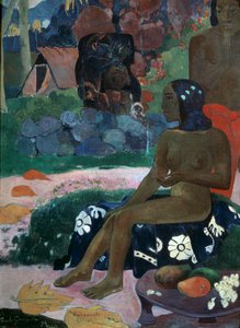 彼女の名前は1892年夏です。 作： Paul Gauguin