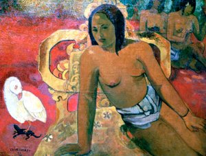 ヴァイルマティ、1896年。 作： Paul Gauguin