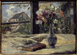 花瓶 - ポール・ゴーギャン（1848-1903）の絵画、油彩・キャンバス 作： Paul Gauguin