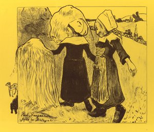 ボルピニスイート：ジョイオブブルターニュジョワドブルターニュ、1889年。 作： Paul Gauguin