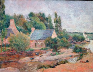 ポンアベンの洗濯屋さん 作： Paul Gauguin