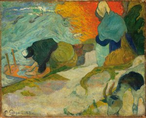 アルルの洗濯婦アルルの洗濯婦、1888年 作： Paul Gauguin