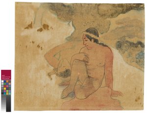 何！嫉妬していますか？、1894 作： Paul Gauguin
