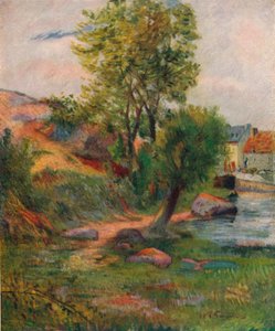エイヴンの柳、1888、1938 作： Paul Gauguin