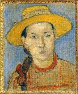 若いクレオール 作： Paul Gauguin