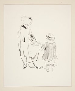 (母と 作： Paul Gavarni