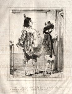 カーニバル、1841-1843。 作： Paul Gavarni