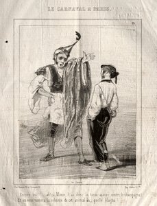 カーニバル、1841-1843。 作： Paul Gavarni