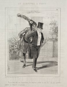 カーニバル、1841-1843。 作： Paul Gavarni