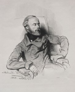 Ch。シャンデリエ、1842年。 作： Paul Gavarni