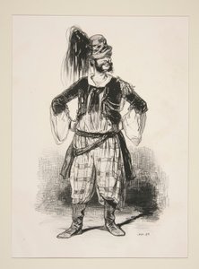 外国の将軍。 作： Paul Gavarni