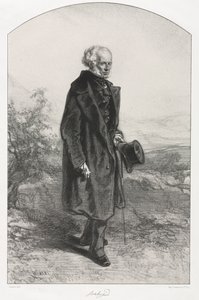 Jean Baptiste Isabey、1854-1856。 作： Paul Gavarni