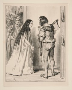 死刑執行人: - あなたは小さなものに目を向けていると言います。 作： Paul Gavarni