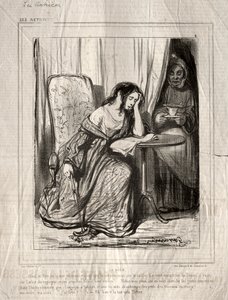 女優: 役割 作： Paul Gavarni
