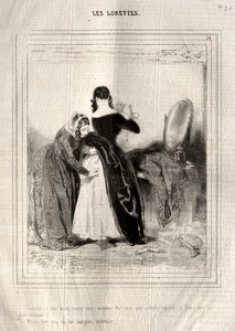 レロレット、1842年。 作： Paul Gavarni