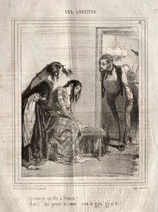 レロレット、1842年。 作： Paul Gavarni