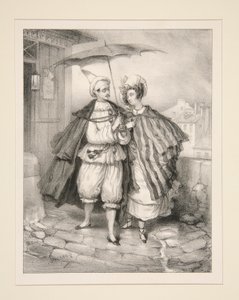 ポールとヴァージニア。 - ポールとバージニア。 作： Paul Gavarni