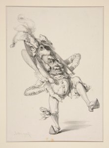 プリシネル 作： Paul Gavarni