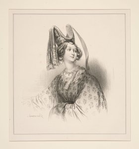 1300年のシエナの女性