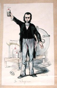 医師の場合 作： Paul Gavarni