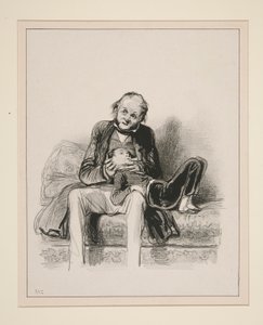 あなたは自分のレッスンを知りません、あなたのおばさんが来ます 作： Paul Gavarni