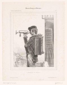 タップの売り手はトランペットを演奏します Le marchand de robinets (オブジェクトのタイトル) お笑いミュージシャン（シリーズタイトル） Musiciens Comiques ou Pittoresques (オブジェクトのシリーズ タイトル)