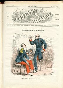 雑誌「La Chanson illustree」第21号 作： Paul Hadol