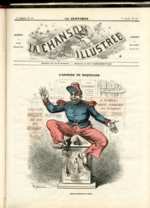 La Chanson illustree（雑誌）39号 作： Paul Hadol