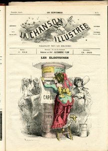 雑誌「La Chanson illustree」第9号 作： Paul Hadol