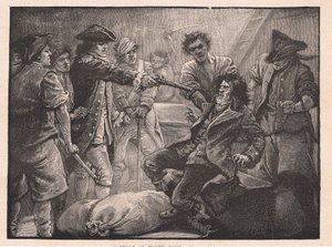 Wolfe Tone AD 1798のキャプチャ 作： Paul Hardy