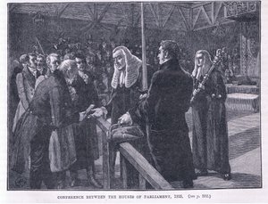 国会議事堂AD 1835間の会議 作： Paul Hardy