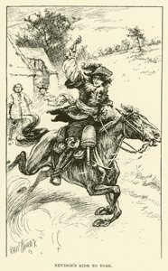 ネヴィソンのヨークへの旅（版画 作： Paul Hardy