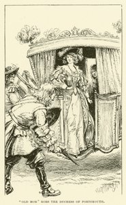 ポーツマス公爵夫人を奪った「オールド・モブ」（版画 作： Paul Hardy