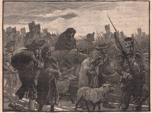 ウェリントン、コインブラAD 1810から撤退 作： Paul Hardy