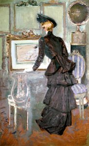 「女性」、1902 作： Paul Helleu