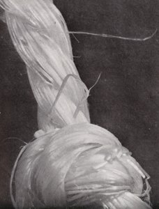紐の結び目（モノクロ写真） 作： Paul Henning