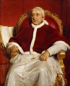 教皇グレゴリウス 16 世の肖像 1765-1846 作： Paul Delaroche