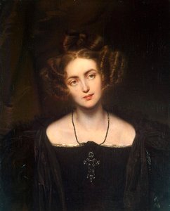 オペラ歌手ヘンリエット・ソンタグの肖像、1806-1854、1831年。