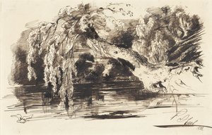 風景 作： Paul Huet