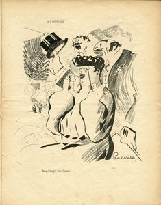 ポール・イリベ（1883-1935）による『The Wild Duck』のイラスト。 作： Paul Iribe