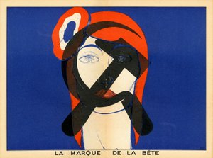 テモイン、色で風刺する 作： Paul Iribe