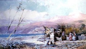 スペインの古い井戸 作： Paul Jacob Naftel
