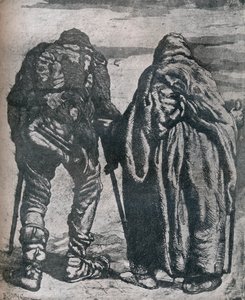 浮浪者、19 世紀頃、1924 年 作： Paul Joseph Blanc