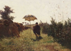 野外、1870年。
