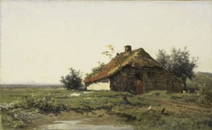 オープンフィールドでの農場 作： Paul Joseph Constantin Gabriel