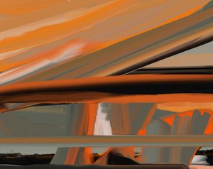 53.7600N-9.6595W、2022年（デジタルアート） 作： Paul Kempton