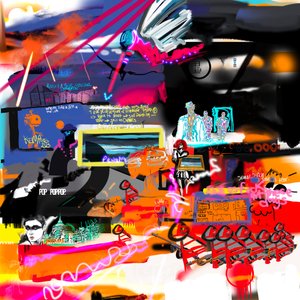 パリ・モブ、2023年（デジタルアート） 作： Paul Kempton