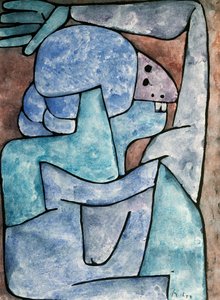 Lady-panjaaja 作： Paul Klee