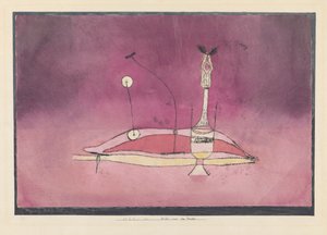 私室、1922年からの写真。 作： Paul Klee