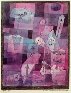 多様な倒錯者の分析 作： Paul Klee